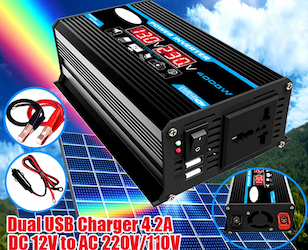 Автомобильный инвертор 300w